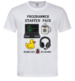 Мужская футболка Programmer starter pack