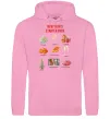 Мужская толстовка (худи) New Year starter pack Розовый фото