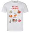Мужская футболка New Year starter pack Белый фото