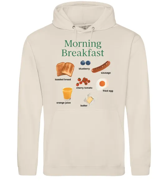 Жіноча толстовка (худі) Morning breakfast Таш фото