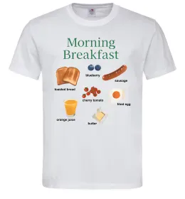 Чоловіча футболка Борщ від всіх хвороб Білий фото