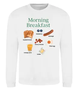 Свитшот Борщ від всіх хвороб Белый фото