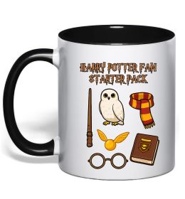 Чашка з кольоровою ручкою Harry Potter fan starter pack