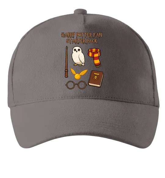 Кепка Harry Potter fan starter pack Серый фото