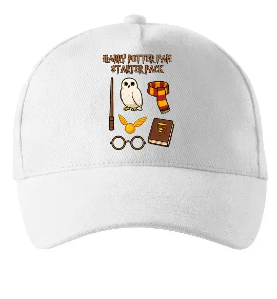 Кепка Harry Potter fan starter pack Білий фото