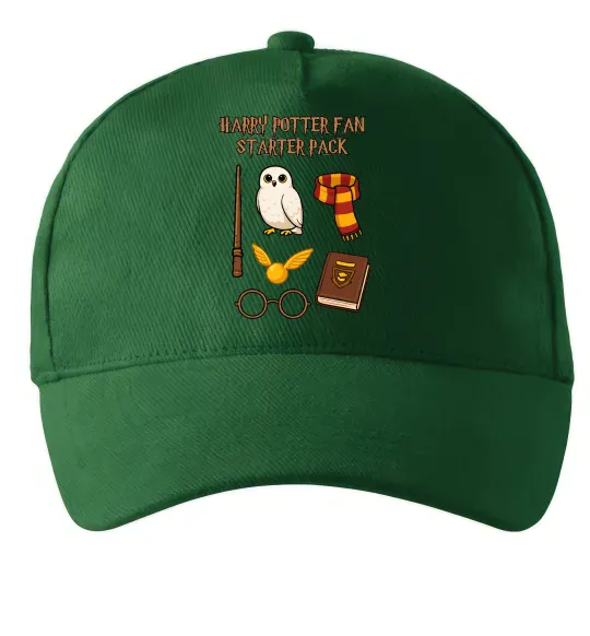 Кепка Harry Potter fan starter pack Темно-зелений фото