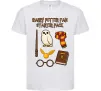 Детская футболка Harry Potter fan starter pack Белый фото