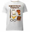 Мужская премиум футболка Harry Potter fan starter pack Белый фото