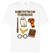 Футболка Оверсайз Harry Potter fan starter pack Білий фото