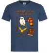 Мужская футболка Harry Potter fan starter pack Темно-синий фото