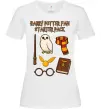 Жіноча футболка Harry Potter fan starter pack Білий фото
