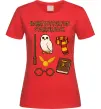 Жіноча футболка Harry Potter fan starter pack Червоний фото