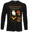 Лонгслив Harry Potter fan starter pack Черный фото