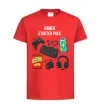Дитяча футболка Gamer starter pack Червоний Дитяча футболка Gamer starter pack Червоний фото