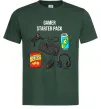 Мужская футболка Gamer starter pack Темно-зеленый фото
