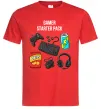 Мужская футболка Gamer starter pack Красный фото