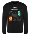 Свитшот Gamer starter pack Черный фото