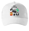 Кепка Gamer starter pack Белый фото