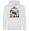 Жіноча толстовка (худі) Gamer starter pack Сірий меланж фото