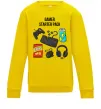 Дитячий світшот Gamer starter pack Сонячно жовтий фото