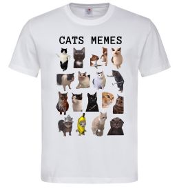 Мужская футболка Cats memes
