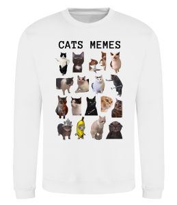 Свитшот Cats memes