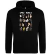 Жіноча толстовка (худі) Cats memes Чорний фото