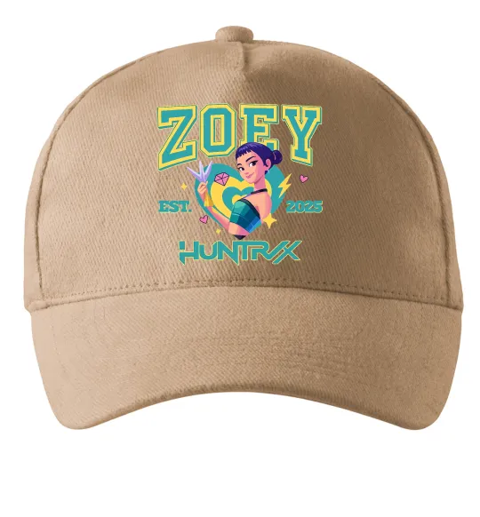 Кепка Zoey Huntrix KPOP Demon Hunters Песочный фото