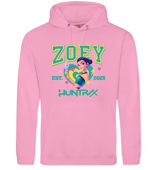 Женская толстовка (худи) Zoey Huntrix KPOP Demon Hunters Розовый фото