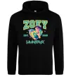 Женская толстовка (худи) Zoey Huntrix KPOP Demon Hunters Черный фото