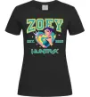 Женская футболка Zoey Huntrix KPOP Demon Hunters Черный фото