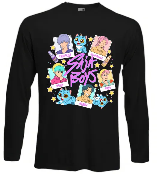 Лонгслив Saja boys Demon Hunters Черный фото