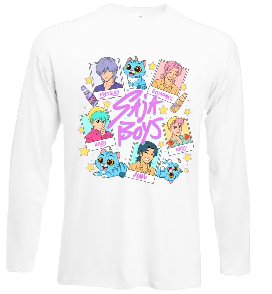 Лонгслив Saja boys Demon Hunters Белый фото