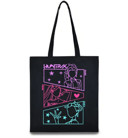 Эко-сумка Rumi Mira Zoey Demon Hunters Черный фото