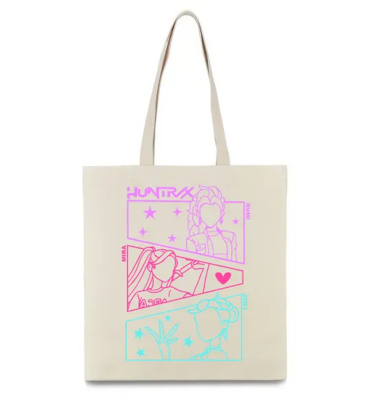 Эко-сумка Rumi Mira Zoey Demon Hunters Бежевый фото