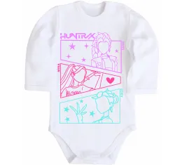 Детский боди Rumi Mira Zoey Demon Hunters Белый фото