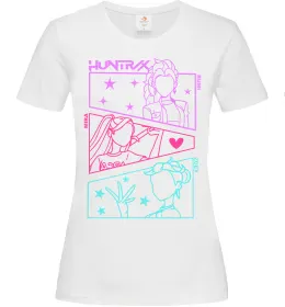 Женская футболка Rumi Mira Zoey Demon Hunters Белый фото