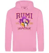 Мужская толстовка (худи) Rumi Huntrix Розовый фото