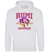 Женская толстовка (худи) Rumi Huntrix Серый меланж фото