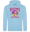 Женская толстовка (худи) Rumi Huntrix Голубой фото