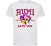 Детская футболка Rumi Huntrix Белый фото