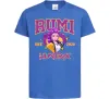 Детская футболка Rumi Huntrix Ярко-синий фото