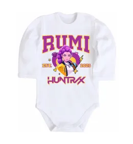 Дитячий бодік Rumi Huntrix Білий фото