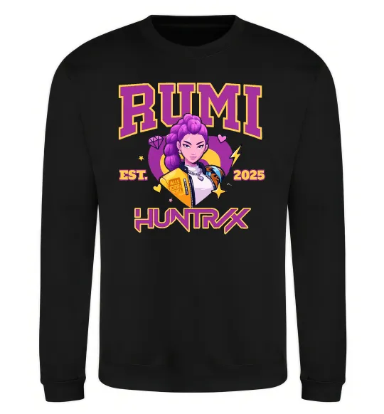 Свитшот Rumi Huntrix Черный фото