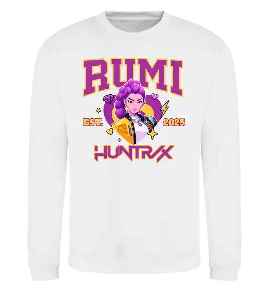 Свитшот Rumi Huntrix Белый фото
