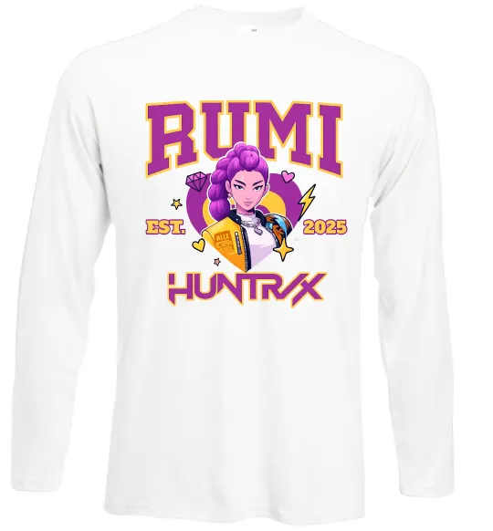 Лонгслив Rumi Huntrix Белый фото