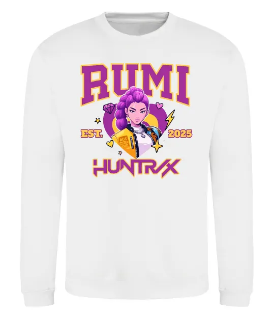 Свитшот Rumi Huntrix Белый фото