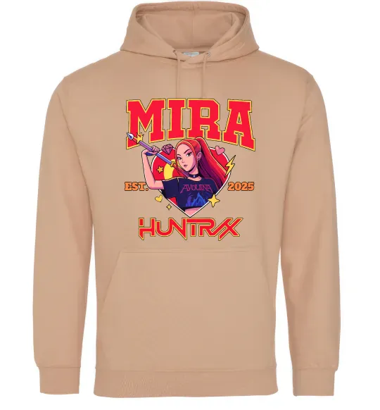 Женская толстовка (худи) Mira Huntrix Песочный фото