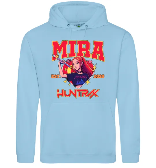 Женская толстовка (худи) Mira Huntrix Голубой фото