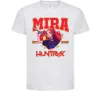 Детская футболка Mira Huntrix Белый фото